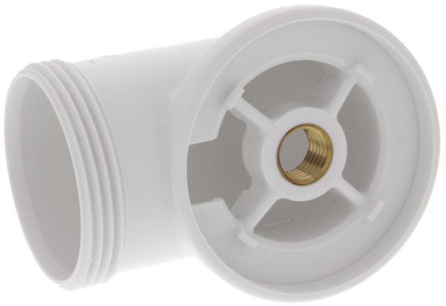 Нижняя часть вентиля BLANCO M12, выпуск горизонтальный, белая