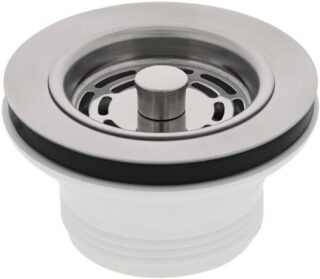 Сливной клапан BLANCO 1,5 дюйм. с ручной корзиной radial, белый