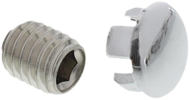 Винт BLANCO с внутренним шестигранником M5x4 SW 2,5 мм + хром цветная заглушка