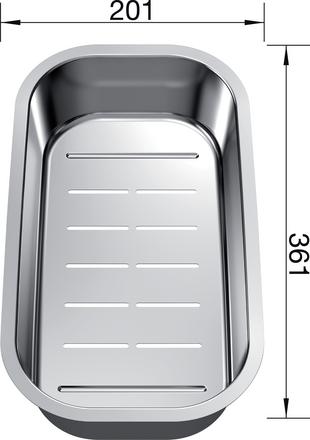 Коландер BLANCO AXIS II 6 S