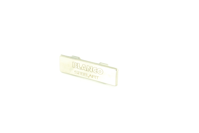 Накладка BLANCO C-перелива SteelArt, нерж. сталь матовая