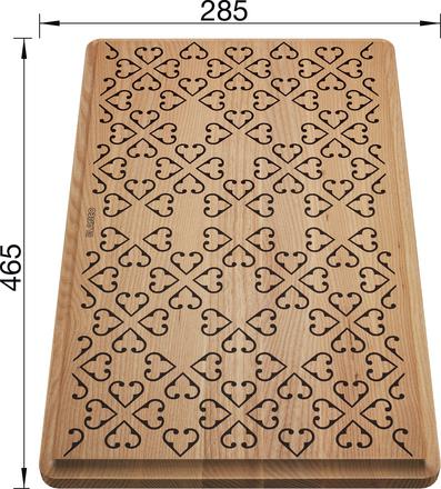 Деревянная разделочная доска BLANCO Ornament FARON XL 6 S