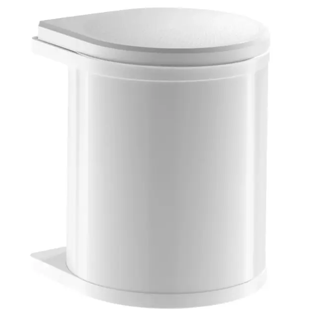 Встроенное мусорное ведро 15л, белое Hailo Mono, белый (3515-00)