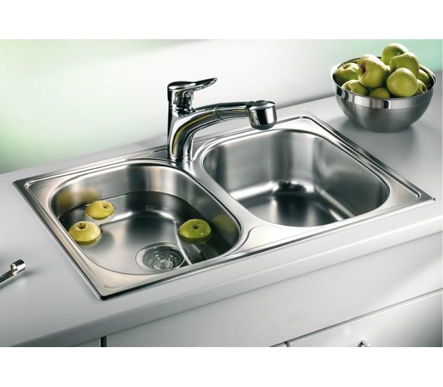 Мойка BLANCO TIPO 8 Compact нержавеющая сталь