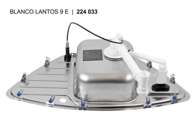 Мойка BLANCO LANTOS 9 E-IF нержавеющая сталь