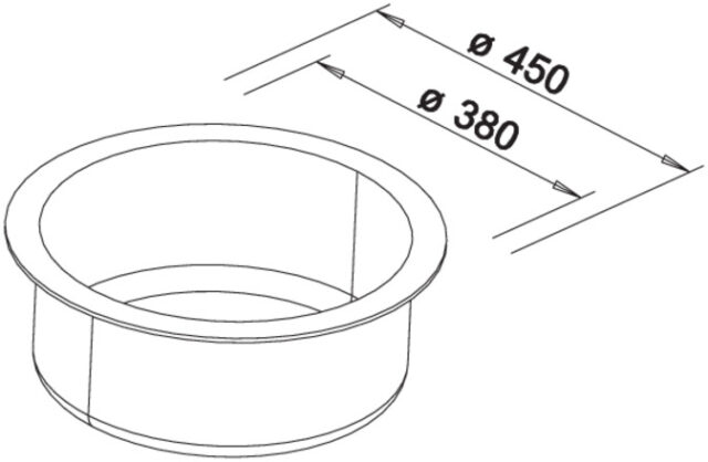 Мойка BLANCO RONDO 45 SILGRANIT