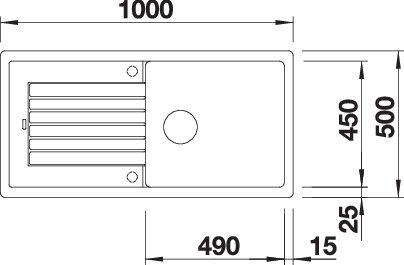 Мойка BLANCO ZIA XL 6 S SILGRANIT