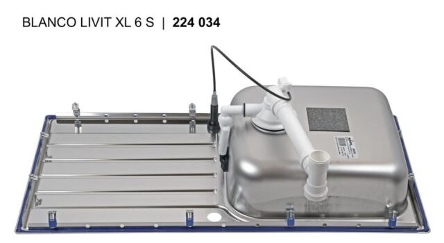 Мойка BLANCO LIVIT XL 6 S нержавеющая сталь