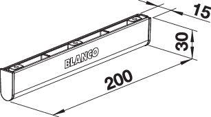 Элемент открывания двери BLANCO MOVEX