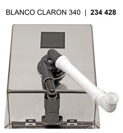 Мойка BLANCO CLARON 340-IF нержавеющая сталь