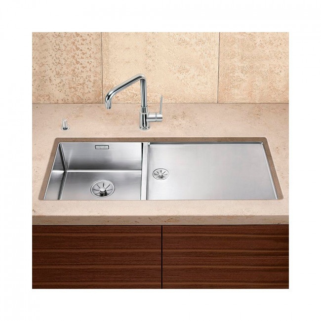 Мойка BLANCO CLARON 400/550-T-U R нержавеющая сталь