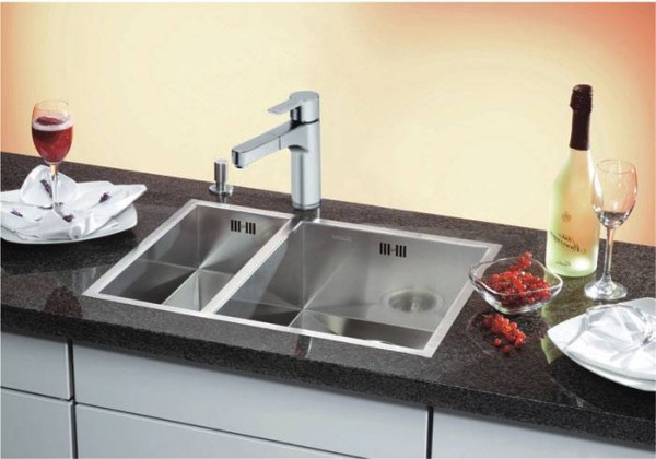 Мойка BLANCO ZEROX 340/180-IF (чаша справа) нержавеющая сталь