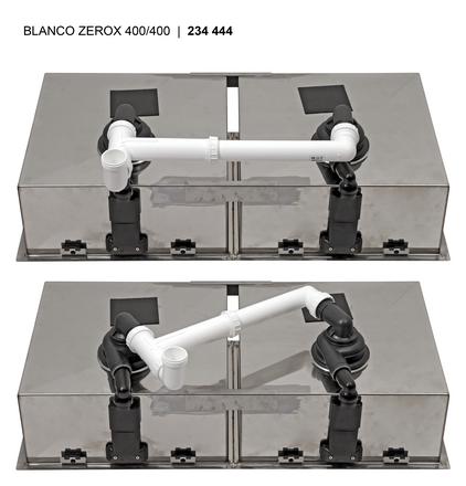 Мойка BLANCO ZEROX 400/400-IF нержавеющая сталь