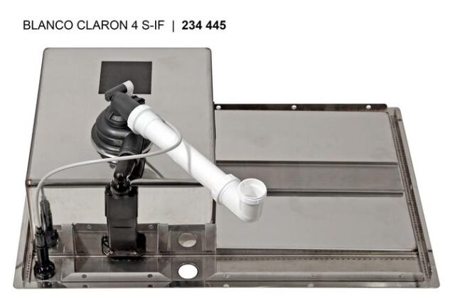 Мойка BLANCO CLARON 4 S-IF/А (чаша слева) нержавеющая сталь