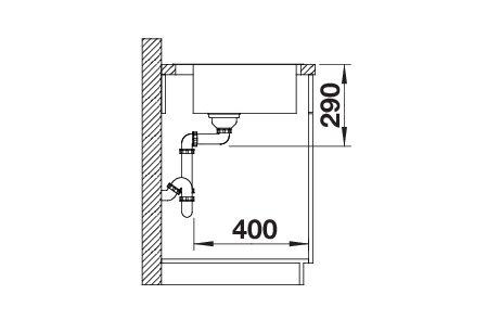 Мойка BLANCO CLARON 400-IF/A