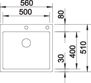 Мойка BLANCO CLARON 500-IF/A