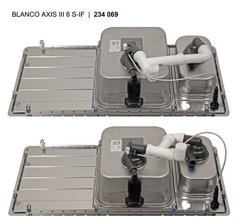 Мойка BLANCO AXIS III 6 S-IF