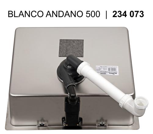 Мойка BLANCO ANDANO 500-IF нержавеющая сталь зеркальная