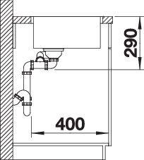 Мойка BLANCO ANDANO 340/180-IF нержавеющая сталь