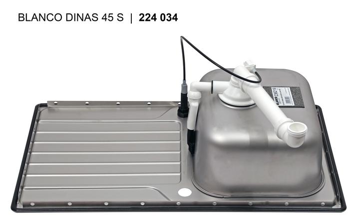 Мойка BLANCO DINAS 45 S нержавеющая сталь