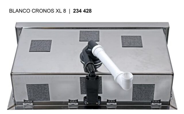 Мойка BLANCO CRONOS XL 8-U нержавеющая сталь зеркальная