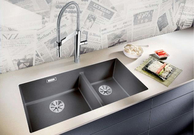 Мойка BLANCO SUBLINE 480/320-U SILGRANIT