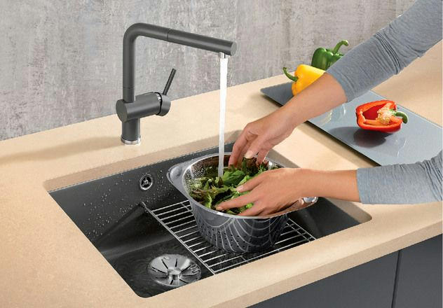 Мойка BLANCO SUBLINE 500-U PuraPlus CERAMIC