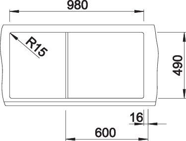 Мойка BLANCO ZENAR XL 6S SILGRANIT
