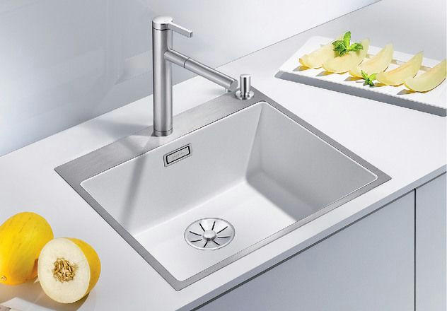 Мойка BLANCO SUBLINE 500-IF/A SteelFrame SILGRANIT
