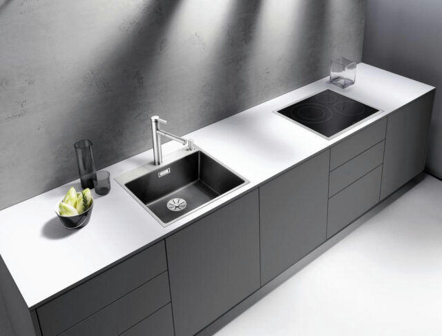 Мойка BLANCO SUBLINE 500-IF/A SteelFrame SILGRANIT