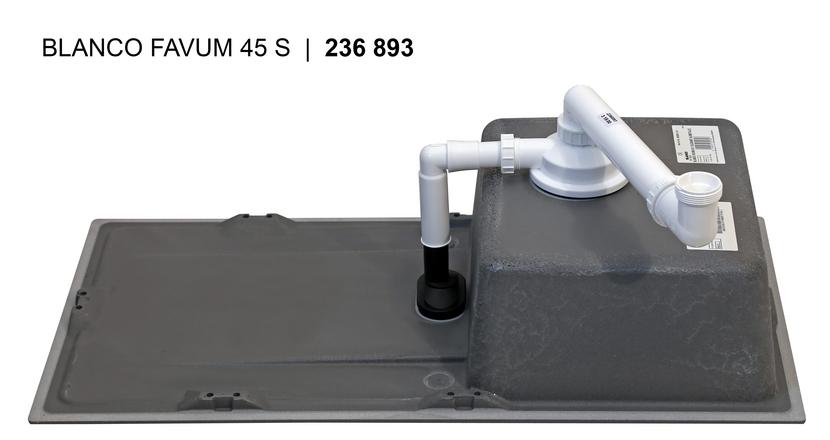 Мойка BLANCO FAVUM 45 S SILGRANIT
