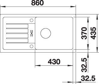 Мойка BLANCO FAVUM XL 6 S SILGRANIT