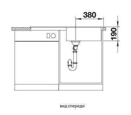 Мойка BLANCO SITY XL 6 S SILGRANIT