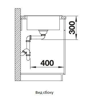 Мойка BLANCO SITY XL 6 S SILGRANIT