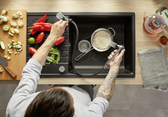 Смеситель BLANCO WEGA-S II SILGRANIT