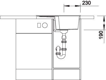 Мойка BLANCO ZIA 40 S SILGRANIT