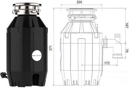 Измельчитель Bone Crusher BC 910 Delux